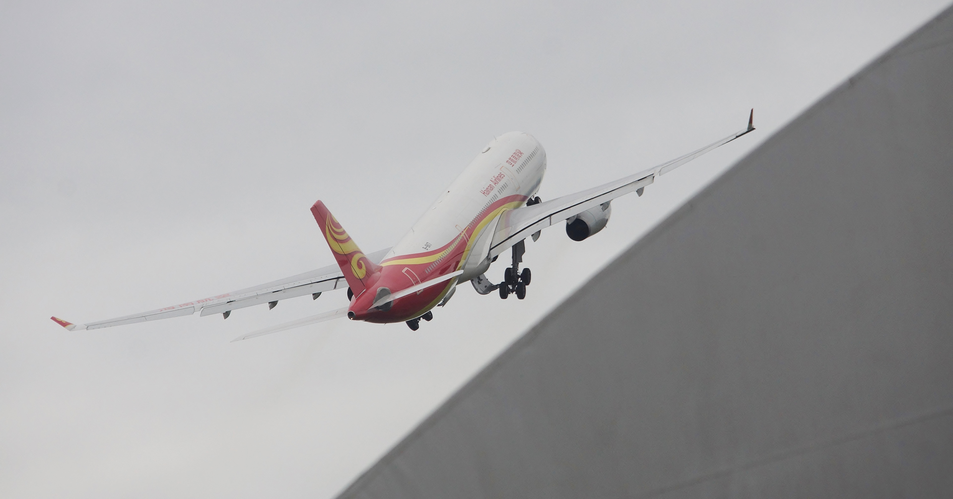 Plane taking off